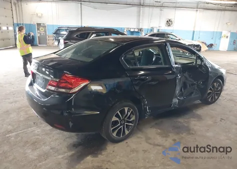 2015 Honda Civic Ex из США, поврежденный, VIN 19XFB2F80FE249394